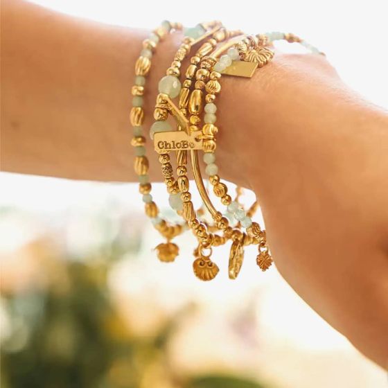 ChloBo Travel Seeker Gold Bracelet