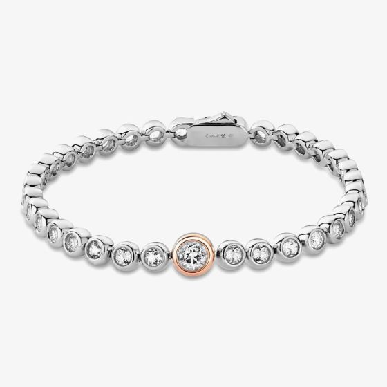 Clogau Celebration Silver Tennis Bracelet