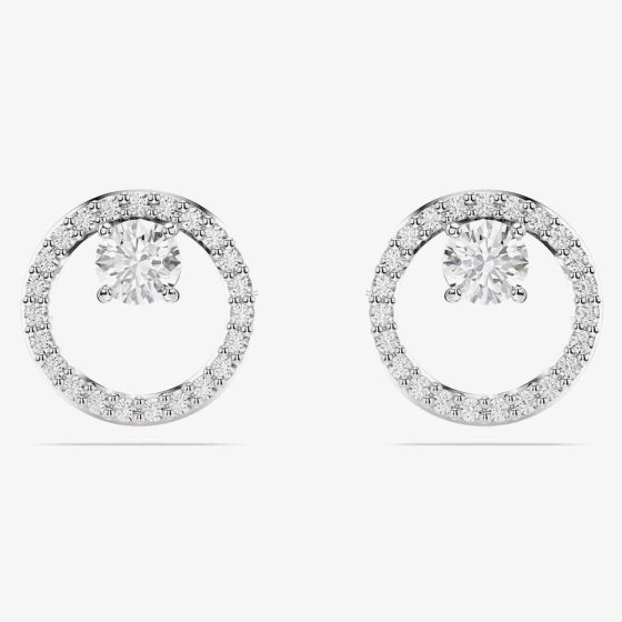 Swarovski Constella Stud, Silver-tone