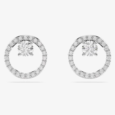 Swarovski Constella Stud, Silver-tone