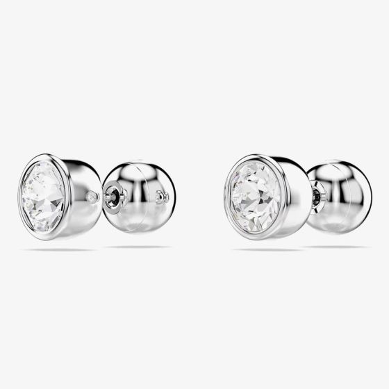 Swarovski Imber Stud Earrings, Silver-tone