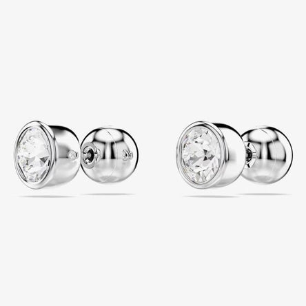 Swarovski Imber Stud Earrings, Silver-tone