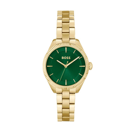 Boss Ladies Sage Gold & Green Watch