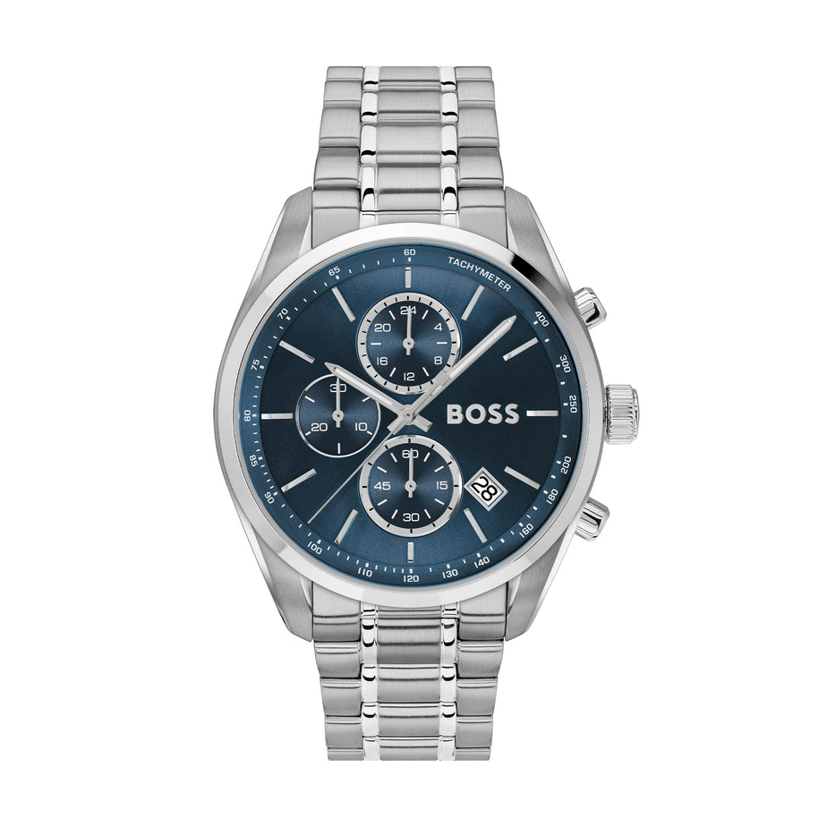 Boss Mens Grand Prix Blue Watch