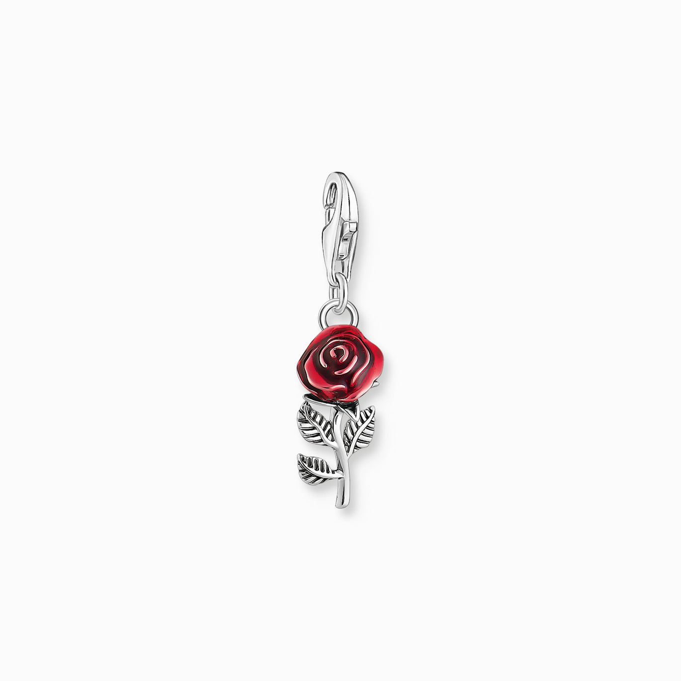 Thomas Sabo Silver Rose Charm