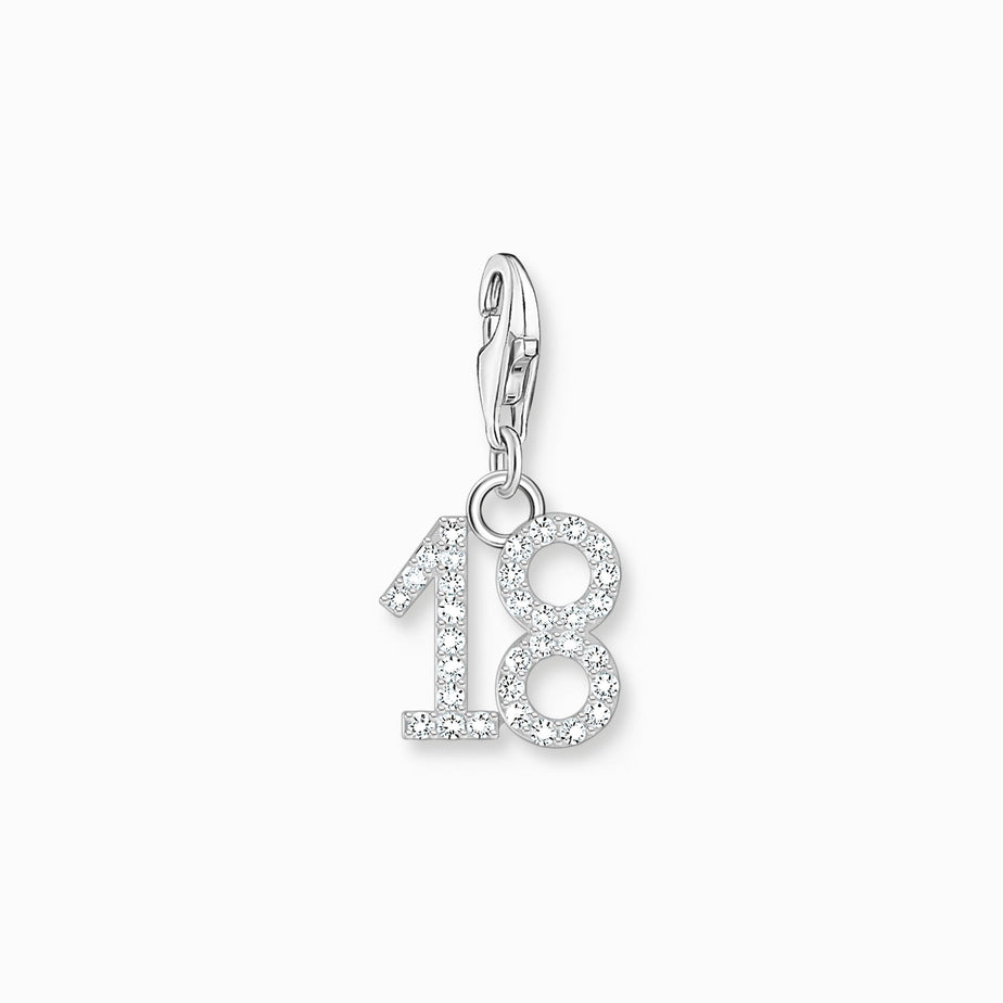 Thomas Sabo Number 18 Pendant Charm