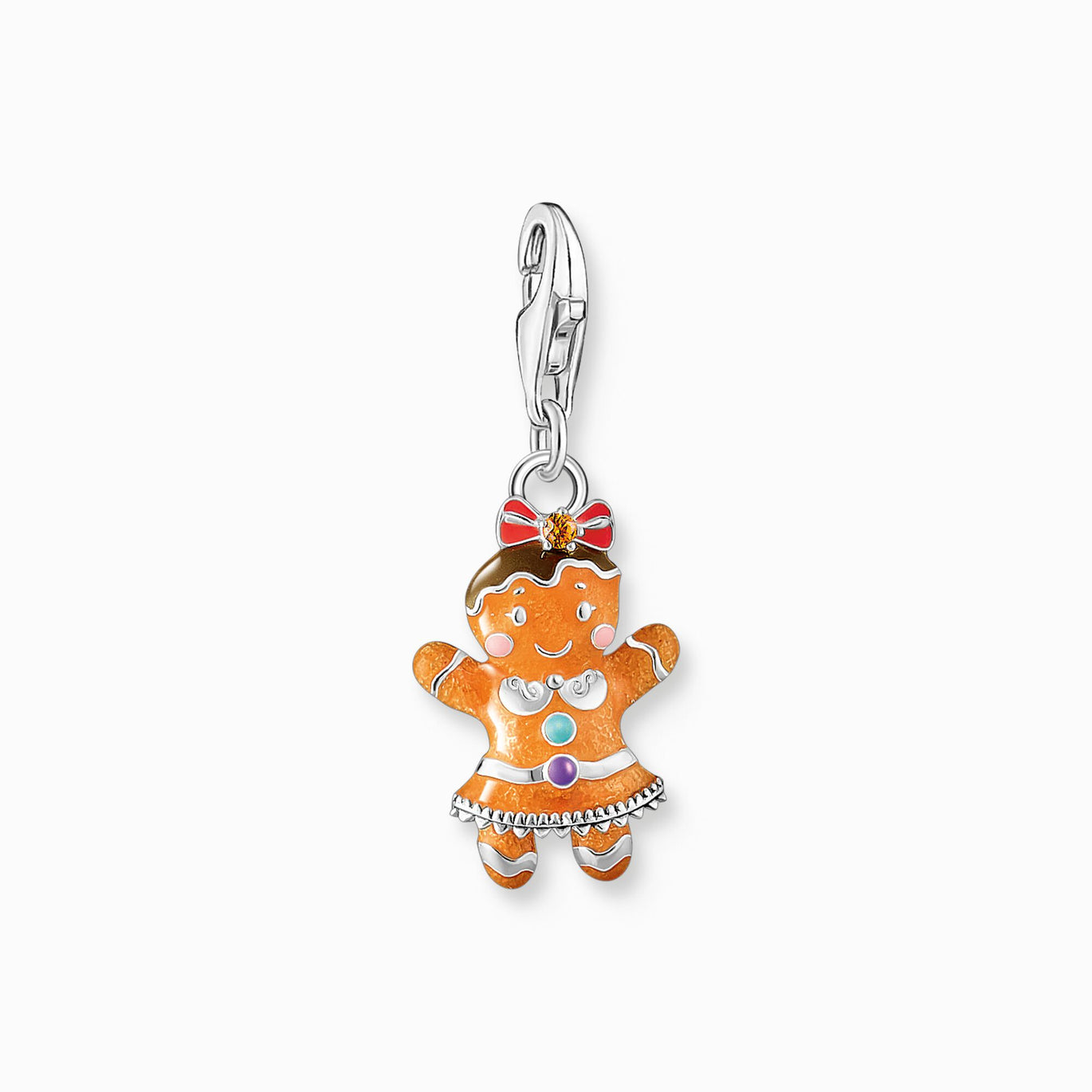 Thomas Sabo Silver Gingerbread Girl Charm Pendant