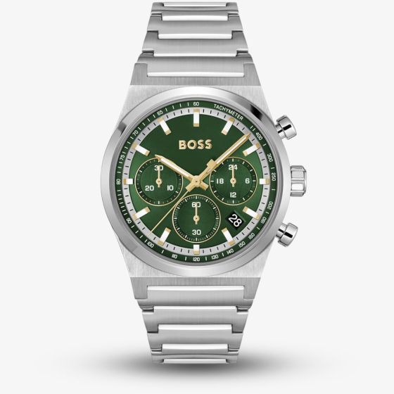 Boss Mens Candor Green Watch