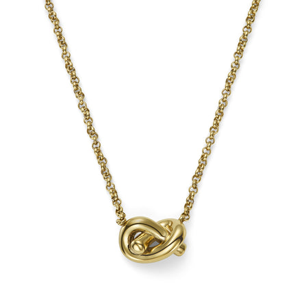 Olivia Burton Lovers Knot Gold Plated Necklace