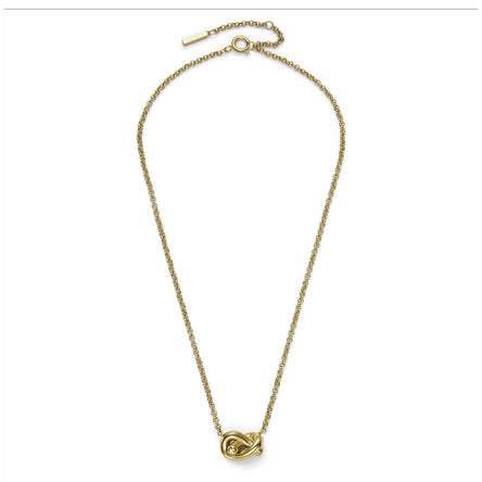 Olivia Burton Lovers Knot Gold Plated Necklace