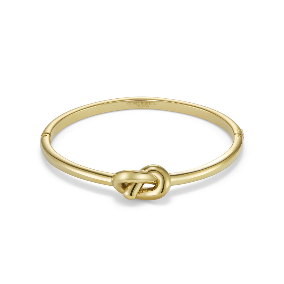 Olivia Burton Lover's Knot Gold Bangle