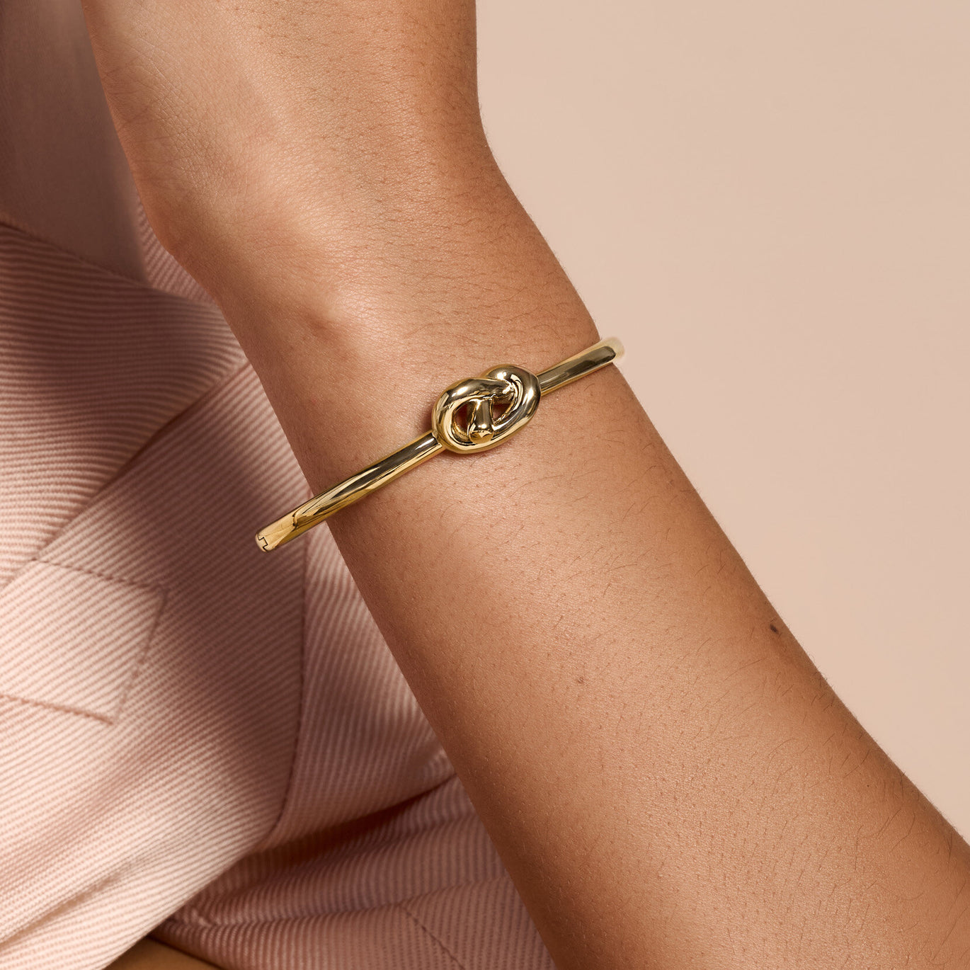 Olivia Burton Lover's Knot Gold Bangle