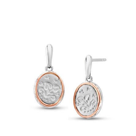 Clogau Tree of Life Filigree Silver Earrings