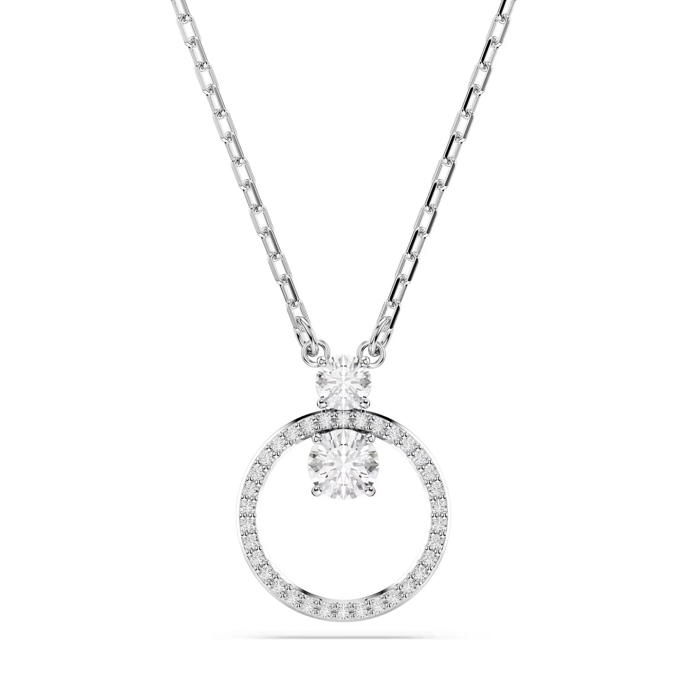 Swarovski Constella pendant Pavé, Silver-tone