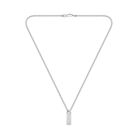 Boss Stainless Steel Gents Logo Necklace