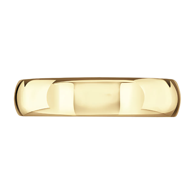 18ct Yellow Gold Heavier Court Wedding Ring