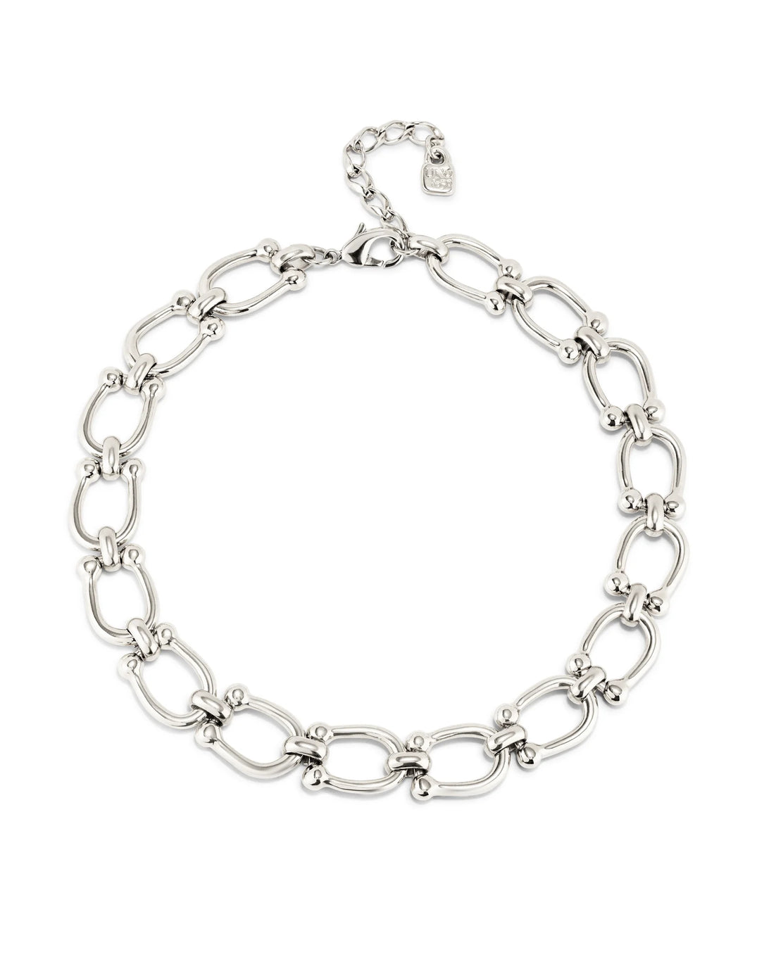 Uno De 50 Silver-plated Necklace With Medium Sized Links