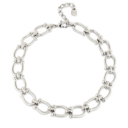 Uno De 50 Silver-plated Necklace With Medium Sized Links