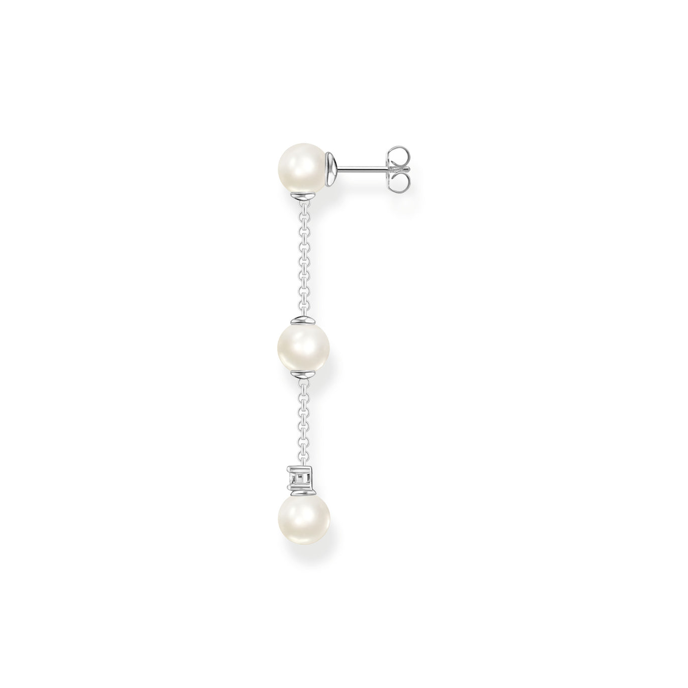 Thomas Sabo Single Pearl Drop Earring