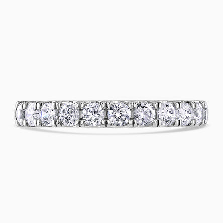 18ct White Gold Claw Set Diamond Eternity/ Wedding Ring