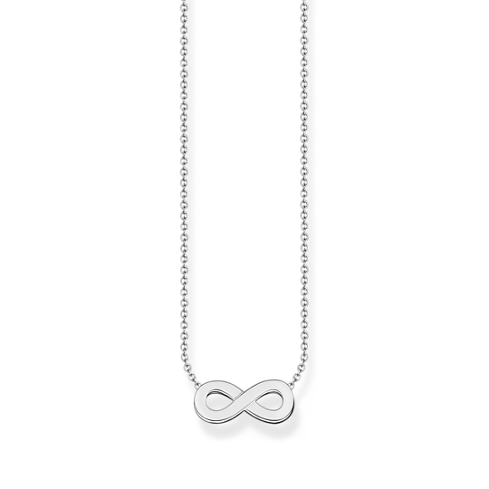 Thomas Sabo Silver Necklace With Infinity Pendant