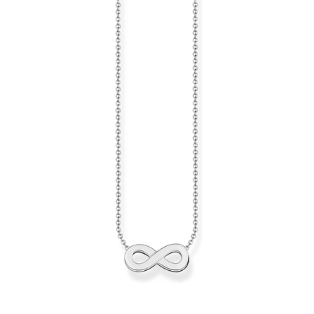 Thomas Sabo Silver Necklace With Infinity Pendant