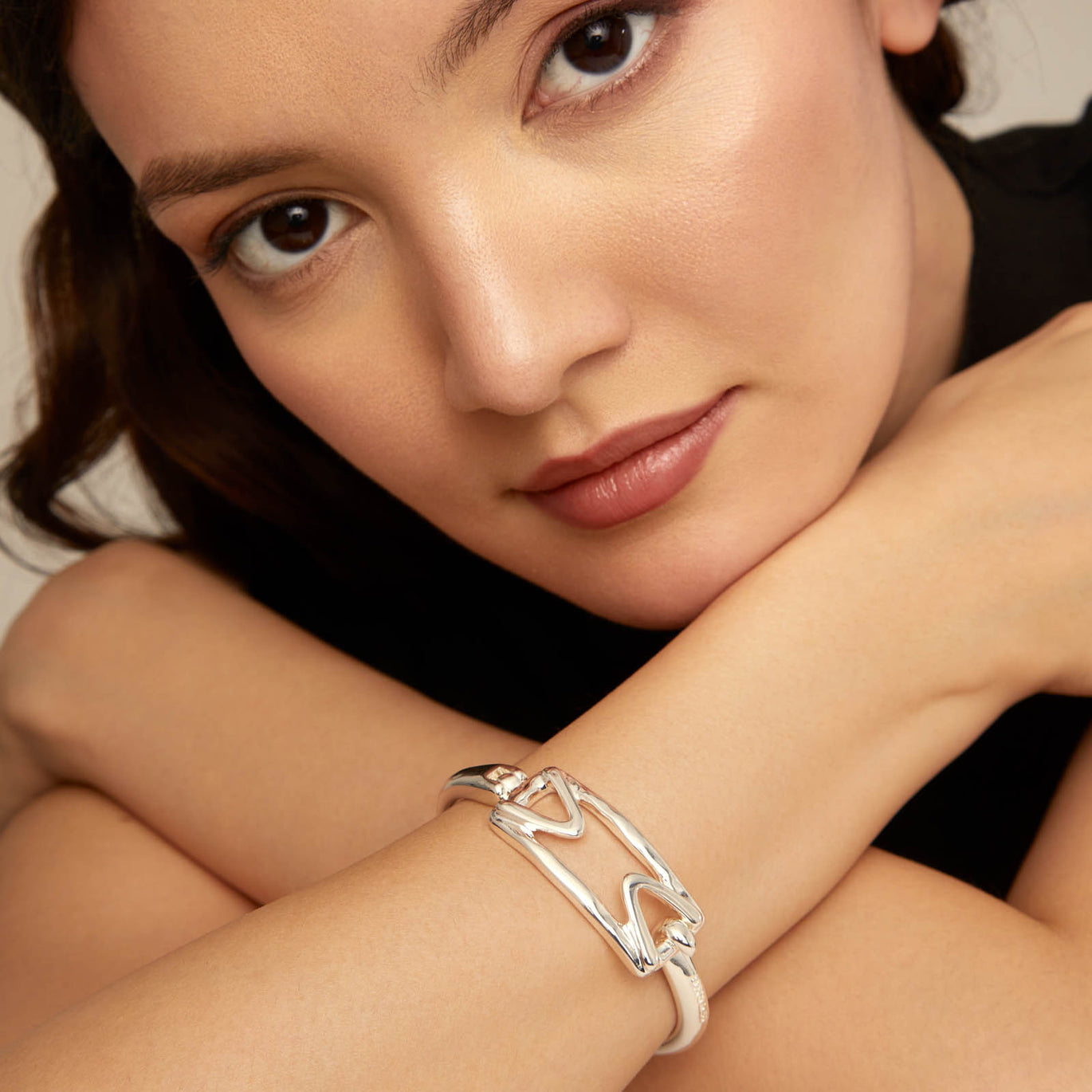 UNO de 50 Stand Out Bracelet Silver