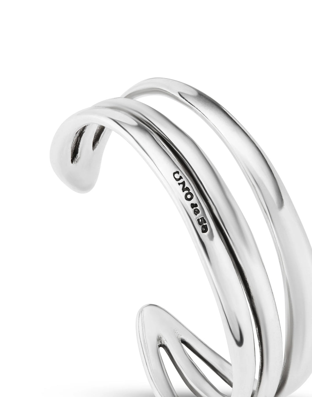 Uno De 50 Sterling Silver-plated Bracelet