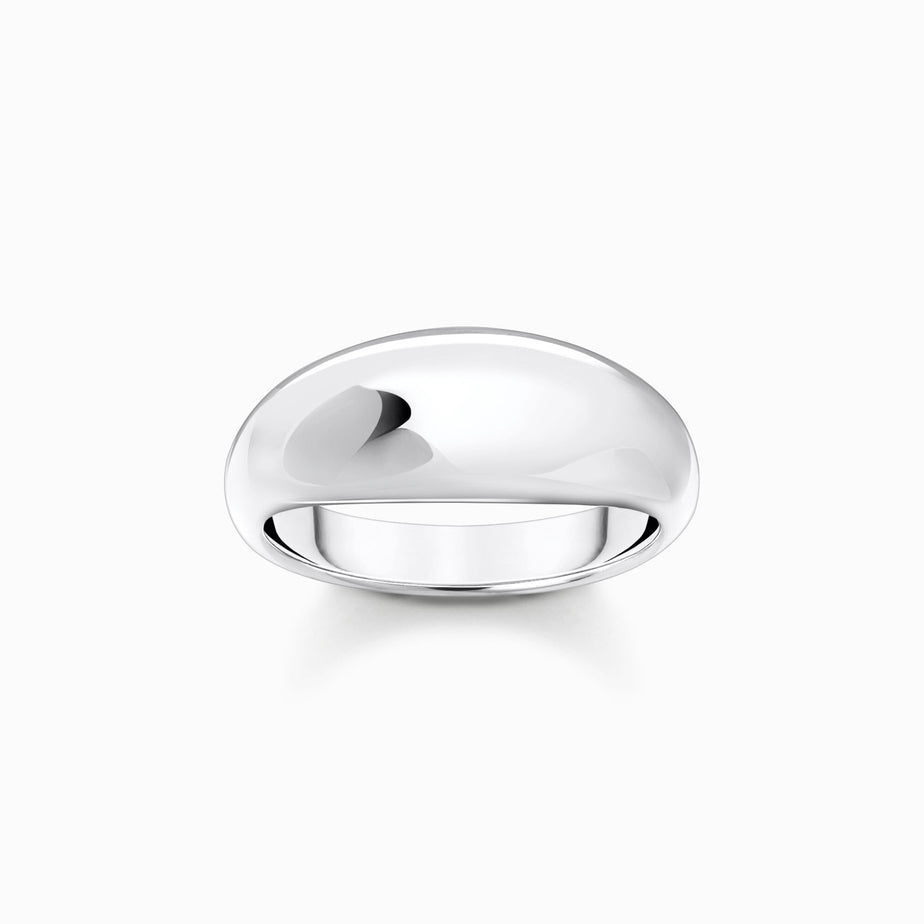 Thomas Sabo Silver Ring In Timeless Design