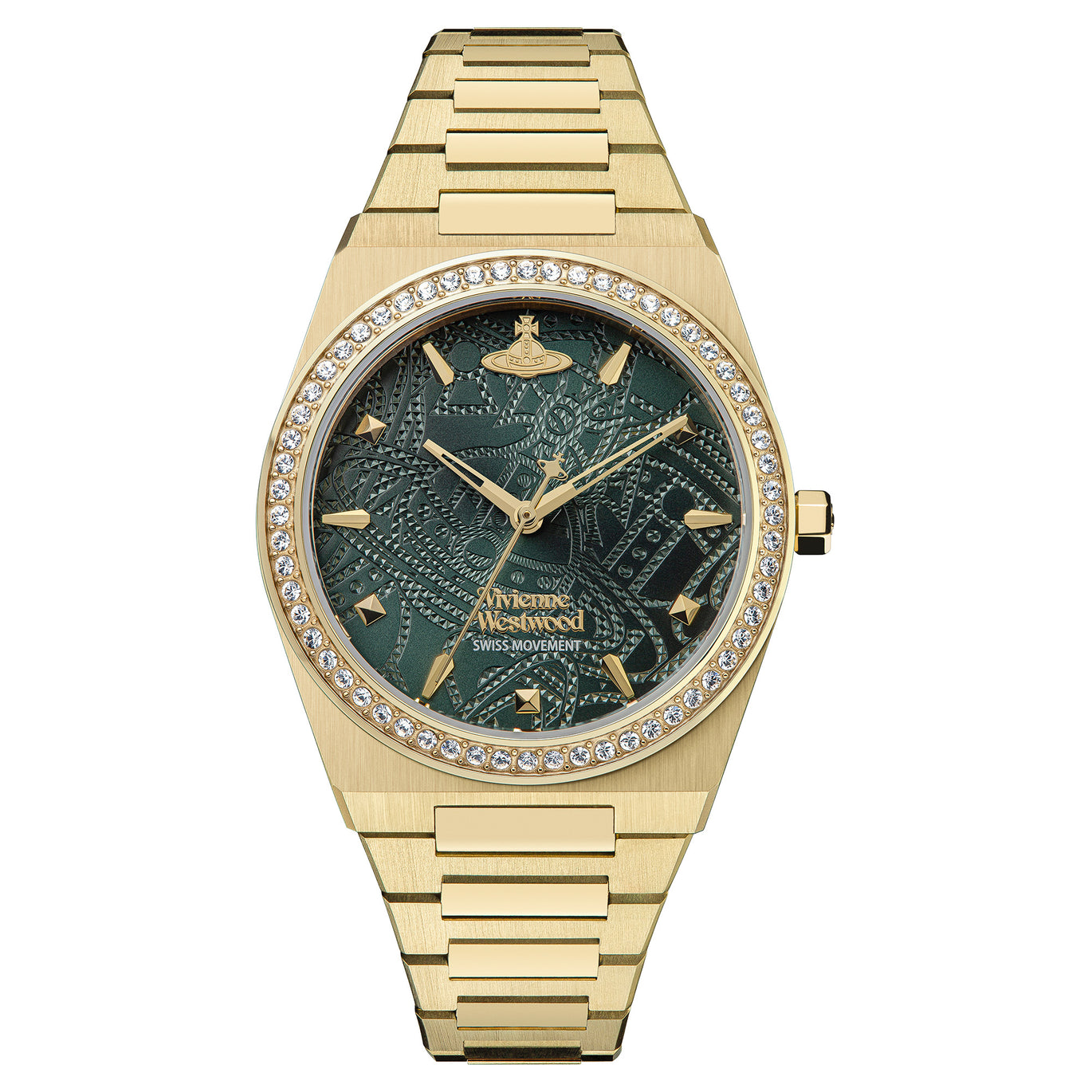 Vivienne Westwood Charterhouse Gold Tone Ladies Watch