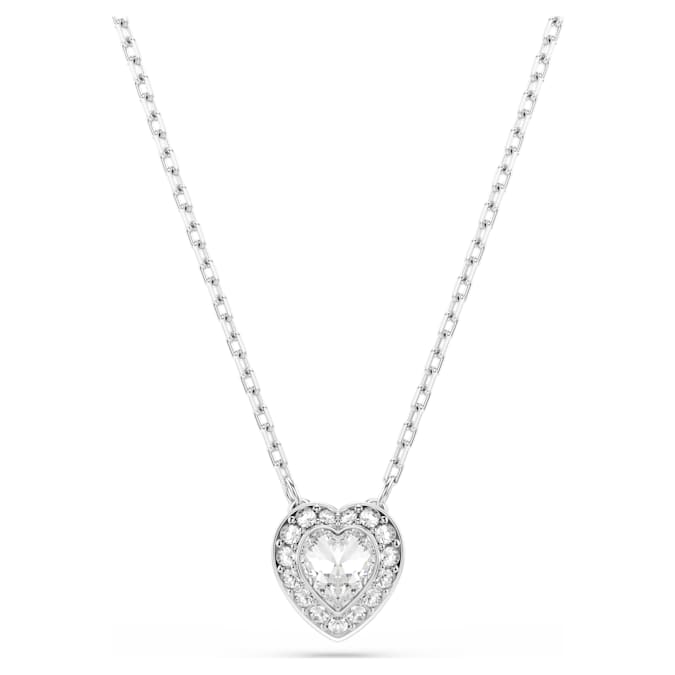 Ariana Grande x Swarovski set Mixed cuts, Heart, White, Rhodium plated