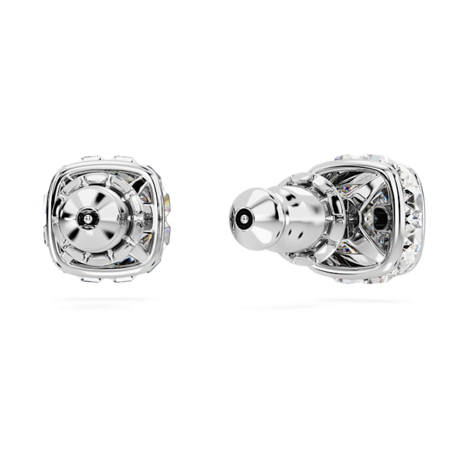 Swarosvki Squart Cut Stud Earrings