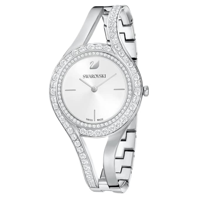 Swarovski Eternal watch Swiss Made, Crystal bracelet, Silver Tone, Stainless steel Now