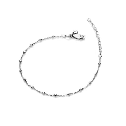 Hot Diamonds Silver Bead Chain Bracelet