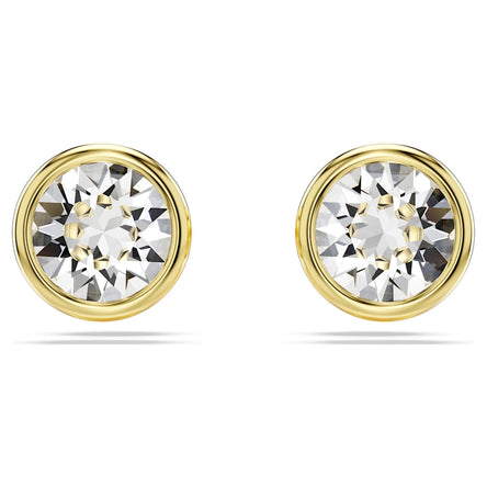 Swarovski Imber Stud Earrings Gold Tone