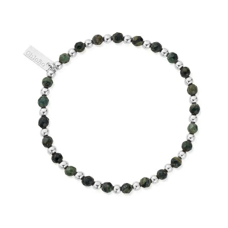 ChloBo Men's Kambaba Jasper Ball Bracelet