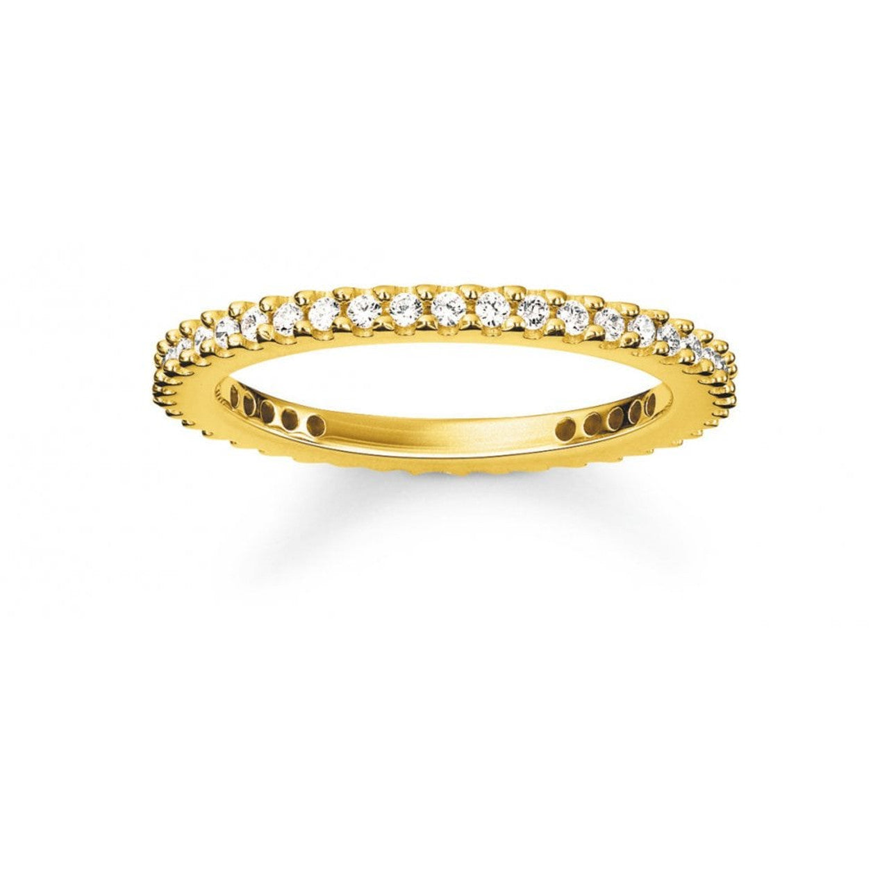 Thomas Sabo Yellow Gold Eternity Ring