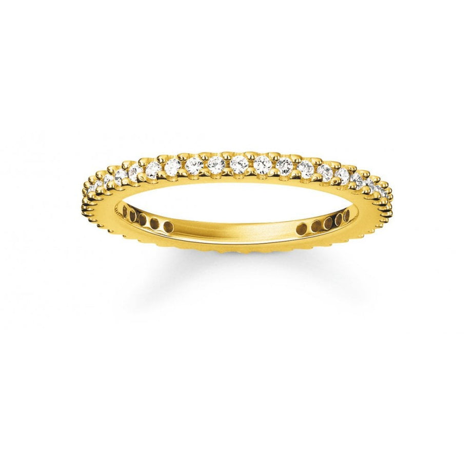 Thomas Sabo Yellow Gold Eternity Ring