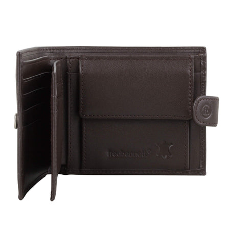 Fred Bennett Brown Leather Wallet