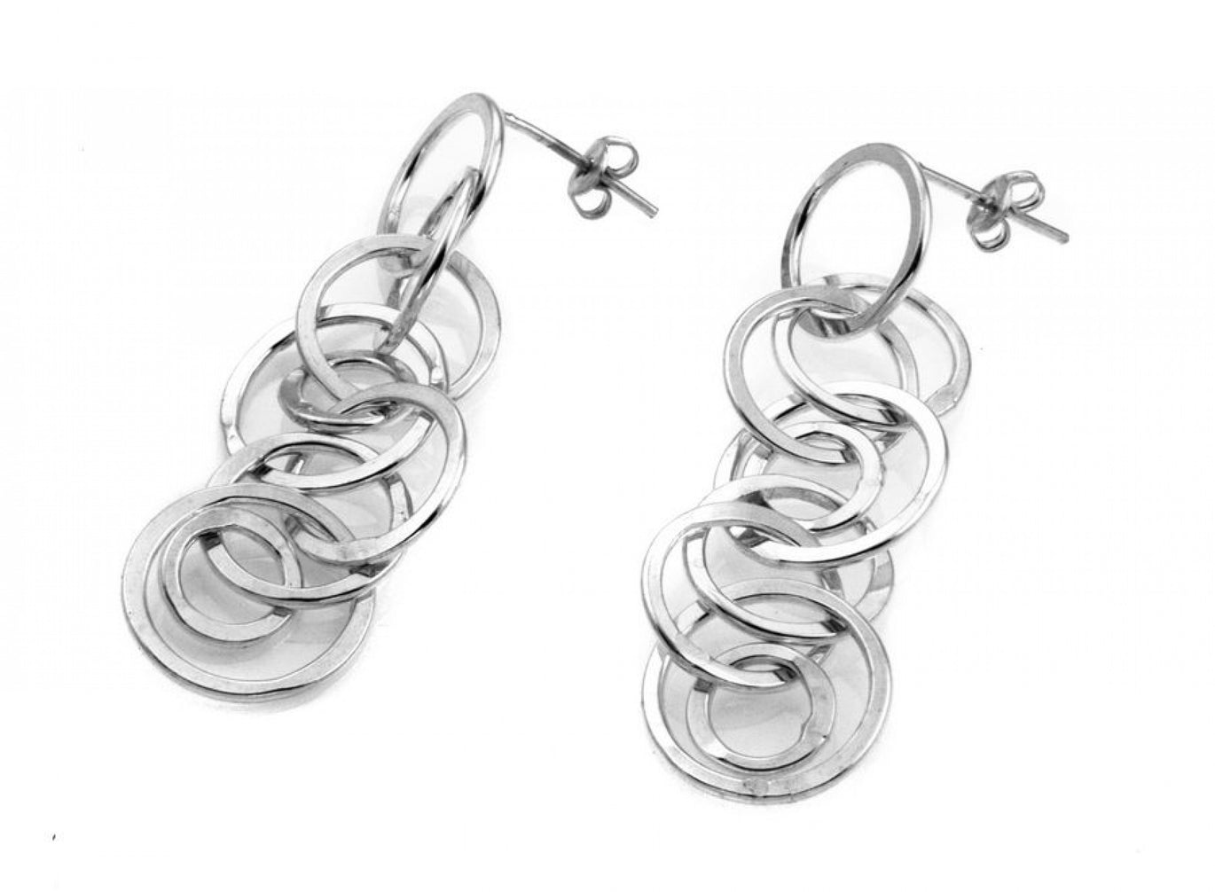 Out of Mexico Multi-Circle drop earrings