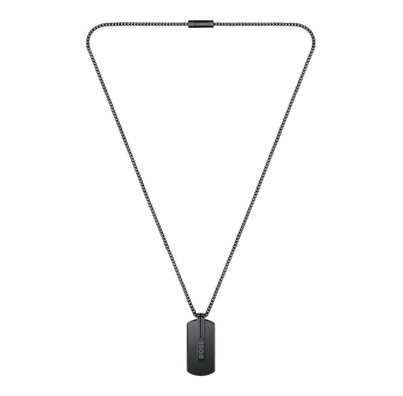 Boss Men's Black Orlado Pendant