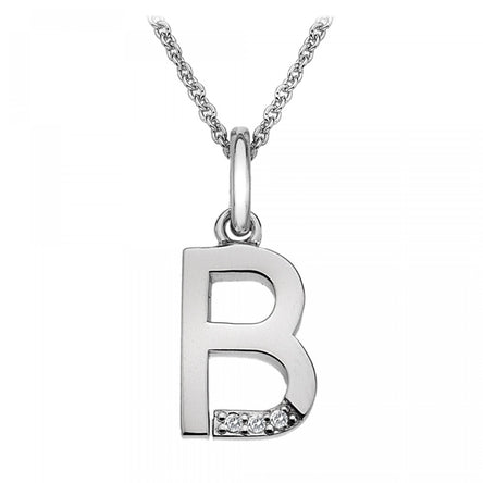 Hot Diamonds Letter B Micro Pendant