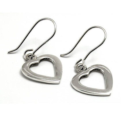 Out of Mexico Open Heart Drop Earrings