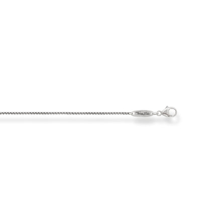 Thomas Sabo Silver Blackened Chain Necklace