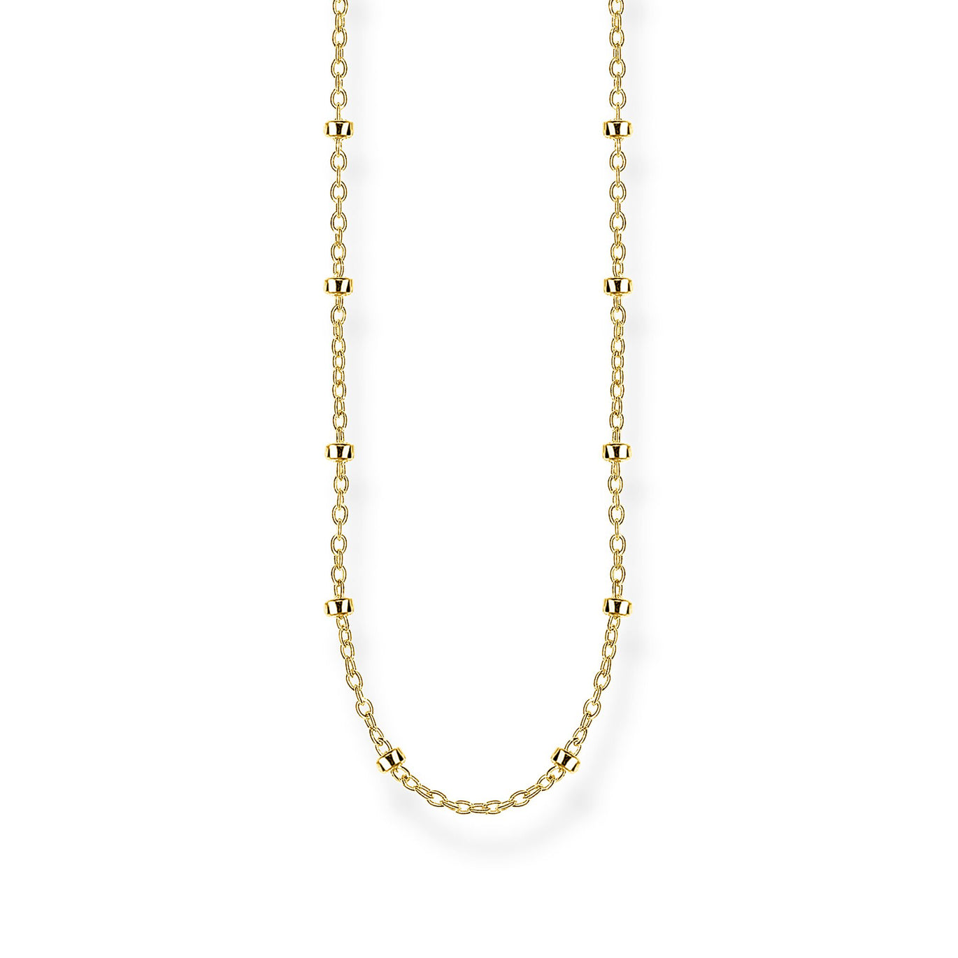 Thomas Sabo Round Belcher Yellow Gold Chain