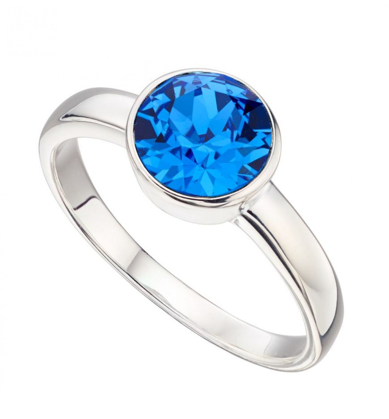 September Crystal Birthstone Ring