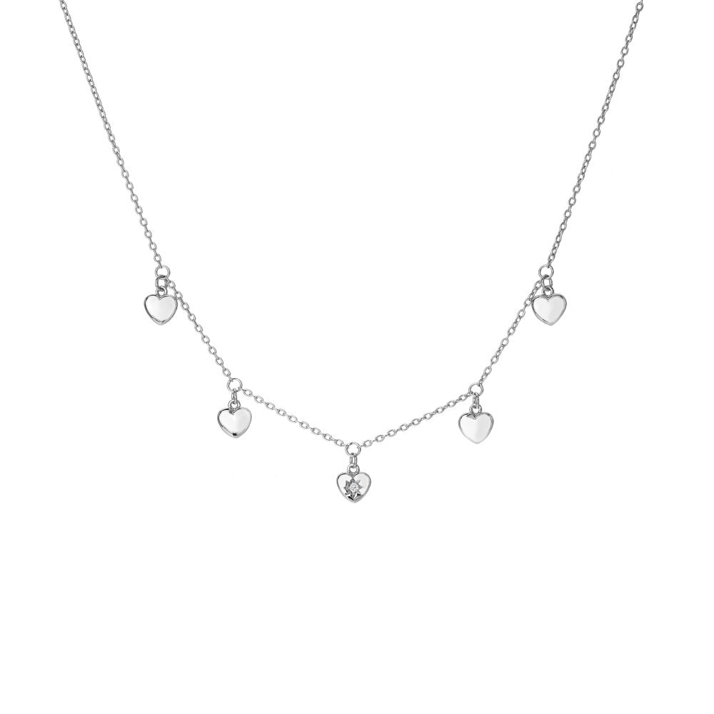 Hot Diamonds Heart Choker